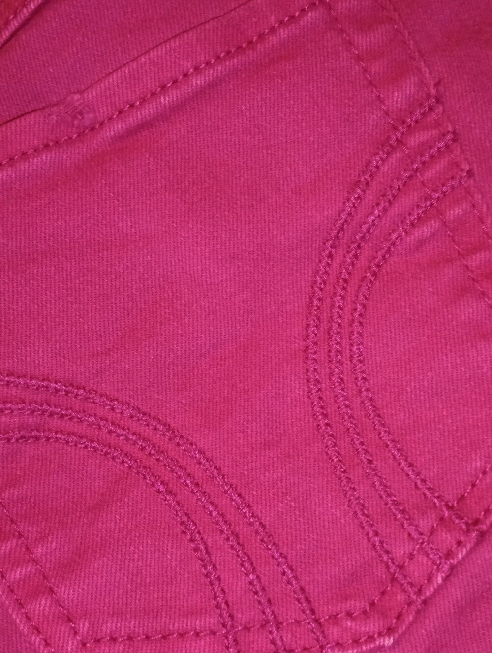 Vintage Y2K Hollister Mini Short Shorts 13 31 Denim Stretch
